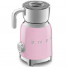 Συσκευή αφρισμού γάλακτος Smeg MFF11PKEU, 500 W, 600 ml, 8 προγράμματα, Αφαιρούμενη κανάτα, Αυτόματη απενεργοποίηση, Ροζ