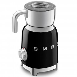 Συσκευή αφρισμού γάλακτος Smeg MFF11BLEU, 500 W, 600 ml, 8 προγράμματα, Αφαιρούμενη κανάτα, Αυτόματη απενεργοποίηση, Μαύρο