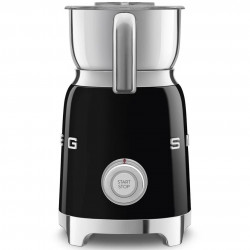 Συσκευή αφρισμού γάλακτος Smeg MFF11BLEU, 500 W, 600 ml, 8 προγράμματα, Αφαιρούμενη κανάτα, Αυτόματη απενεργοποίηση, Μαύρο