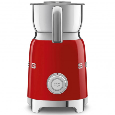 Συσκευή αφρισμού γάλακτος Smeg MFF11RDEU, 500 W, 600 ml, 8 προγράμματα, Αφαιρούμενη κανάτα, Αυτόματη απενεργοποίηση, Κόκκινο