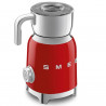 Συσκευή αφρισμού γάλακτος Smeg MFF11RDEU, 500 W, 600 ml, 8 προγράμματα, Αφαιρούμενη κανάτα, Αυτόματη απενεργοποίηση, Κόκκινο
