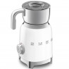 Συσκευή αφρισμού γάλακτος Smeg MFF11WHEU, 500 W, 600 ml, 8 προγράμματα, Αφαιρούμενη κανάτα, Αυτόματη απενεργοποίηση, Λευκό