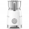 Συσκευή αφρισμού γάλακτος Smeg MFF11WHEU, 500 W, 600 ml, 8 προγράμματα, Αφαιρούμενη κανάτα, Αυτόματη απενεργοποίηση, Λευκό