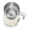 Συσκευή αφρισμού γάλακτος Smeg MFF11CREU, 500 W, 600 ml, 8 προγράμματα, Αφαιρούμενη κανάτα, Αυτόματη απενεργοποίηση, Κρεμ