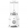 Μπλέντερ Smeg BLF03WHEU, 800 W, 1,5 λίτρα, 18.000 στροφές/λεπτό, 4 προγράμματα, 4 ταχύτητες + λειτουργία Pulse, ανοξείδωτο ατσάλι, λευκό
