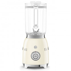 Μπλέντερ Smeg BLF03CREU, 800 W, 1,5 λίτρα, 18.000 στροφές/λεπτό, 4 προγράμματα, 4 ταχύτητες + λειτουργία Pulse, ανοξείδωτο ατσάλι, χρώμα κρεμ
