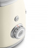 Μπλέντερ Smeg BLF03CREU, 800 W, 1,5 λίτρα, 18.000 στροφές/λεπτό, 4 προγράμματα, 4 ταχύτητες + λειτουργία Pulse, ανοξείδωτο ατσάλι, χρώμα κρεμ