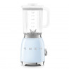 Μπλέντερ Smeg BLF03PBEU, 800 W, 1,5 λ, 18.000 στροφές/λεπτό, 4 προγράμματα, 4 ταχύτητες + λειτουργία Pulse, ανοξείδωτο ατσάλι, παστέλ μπλε