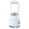 Μπλέντερ Smeg BLF03PBEU, 800 W, 1,5 λ, 18.000 στροφές/λεπτό, 4 προγράμματα, 4 ταχύτητες + λειτουργία Pulse, ανοξείδωτο ατσάλι, παστέλ μπλε