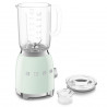 Μπλέντερ Smeg BLF03PGEU, 800 W, 1,5 λίτρα, 18.000 στροφές/λεπτό, 4 προγράμματα, 4 ταχύτητες + λειτουργία Pulse, ανοξείδωτο ατσάλι, παστέλ πράσινο