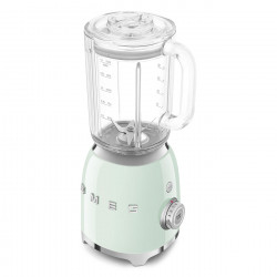 Μπλέντερ Smeg BLF03PGEU, 800 W, 1,5 λίτρα, 18.000 στροφές/λεπτό, 4 προγράμματα, 4 ταχύτητες + λειτουργία Pulse, ανοξείδωτο ατσάλι, παστέλ πράσινο