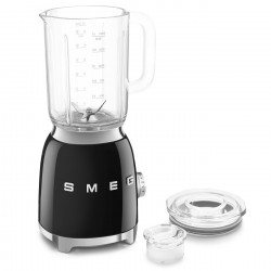 Μπλέντερ Smeg BLF03BLEU, 800 W, 1,5 λίτρα, 18.000 στροφές/λεπτό, 4 προγράμματα, 4 ταχύτητες + λειτουργία Pulse, ανοξείδωτο ατσάλι, μαύρο