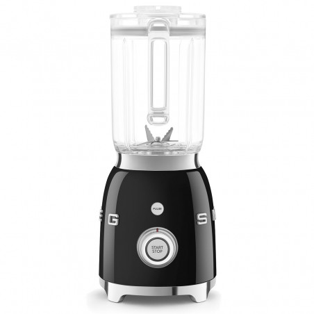 Μπλέντερ Smeg BLF03BLEU, 800 W, 1,5 λίτρα, 18.000 στροφές/λεπτό, 4 προγράμματα, 4 ταχύτητες + λειτουργία Pulse, ανοξείδωτο ατσάλι, μαύρο