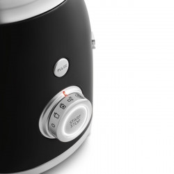 Μπλέντερ Smeg BLF03BLEU, 800 W, 1,5 λίτρα, 18.000 στροφές/λεπτό, 4 προγράμματα, 4 ταχύτητες + λειτουργία Pulse, ανοξείδωτο ατσάλι, μαύρο