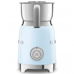 Συσκευή αφρισμού γάλακτος Smeg MFF11PBEU, 500 W, 600 ml, 8 προγράμματα, Αφαιρούμενη κανάτα, Αυτόματη απενεργοποίηση, Παστέλ μπλε