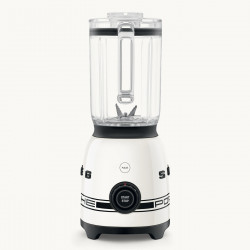 Μπλέντερ Smeg Porsche BLF03PCWEU, 800 W, 1,5 λ, 18.000 σ.α.λ., 4 προγράμματα, 4 ταχύτητες + λειτουργία Pulse, ανοξείδωτο ατσάλι, λευκό