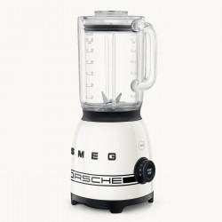 Μπλέντερ Smeg Porsche BLF03PCWEU, 800 W, 1,5 λ, 18.000 σ.α.λ., 4 προγράμματα, 4 ταχύτητες + λειτουργία Pulse, ανοξείδωτο ατσάλι, λευκό