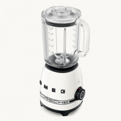 Μπλέντερ Smeg Porsche BLF03PCWEU, 800 W, 1,5 λ, 18.000 σ.α.λ., 4 προγράμματα, 4 ταχύτητες + λειτουργία Pulse, ανοξείδωτο ατσάλι, λευκό