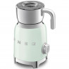 Συσκευή αφρισμού γάλακτος Smeg MFF11PGEU, 500 W, 600 ml, 8 προγράμματα, Αφαιρούμενη κανάτα, Αυτόματη απενεργοποίηση, Παστέλ πράσινο