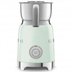 Συσκευή αφρισμού γάλακτος Smeg MFF11PGEU, 500 W, 600 ml, 8 προγράμματα, Αφαιρούμενη κανάτα, Αυτόματη απενεργοποίηση, Παστέλ πράσινο