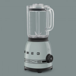Μπλέντερ Smeg Porsche BLF03PSGEU, 800 W, 1,5 λίτρα, 18.000 στροφές/λεπτό, 4 προγράμματα, 4 ταχύτητες + λειτουργία Pulse, ανοξείδωτο ατσάλι, πράσινο