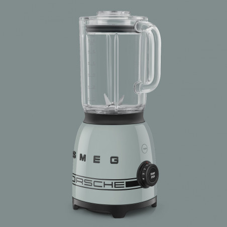 Μπλέντερ Smeg Porsche BLF03PSGEU, 800 W, 1,5 λίτρα, 18.000 στροφές/λεπτό, 4 προγράμματα, 4 ταχύτητες + λειτουργία Pulse, ανοξείδωτο ατσάλι, πράσινο