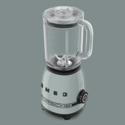 Μπλέντερ Smeg Porsche BLF03PSGEU, 800 W, 1,5 λίτρα, 18.000 στροφές/λεπτό, 4 προγράμματα, 4 ταχύτητες + λειτουργία Pulse, ανοξείδωτο ατσάλι, πράσινο