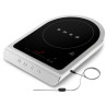 Φορητή επαγωγική εστία Smeg PIC01WHMEU, 2100 W, κεραμικό γυαλί, λευκό ματ