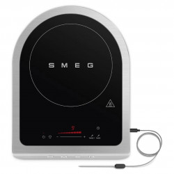 Φορητή επαγωγική εστία Smeg PIC01WHMEU, 2100 W, κεραμικό γυαλί, λευκό ματ