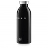 Θερμός SMEG Clima 50's Style WBF01BL, 500 ml, Ερμητικό κλείσιμο, Διπλοτοιχωτός, Ανοξείδωτο ατσάλι 18/8, Μαύρος