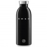 Θερμός SMEG Clima 50's Style WBF01BL, 500 ml, Ερμητικό κλείσιμο, Διπλοτοιχωτός, Ανοξείδωτο ατσάλι 18/8, Μαύρος