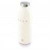 Θερμός SMEG Clima 50's Style WBF01CR, 500 ml, Αεροστεγές κλείσιμο, Διπλό τοίχωμα, Ανοξείδωτο ατσάλι 18/8, Κρεμ