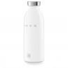 Θερμός SMEG Clima 50's Style WBF01WH, 500 ml, Αεροστεγές κλείσιμο, Διπλοτοιχωτός, Ανοξείδωτο ατσάλι 18/8, Λευκό