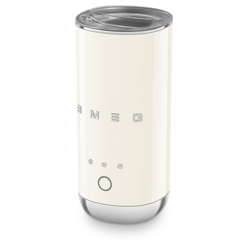 Συσκευή αφρισμού γάλακτος Smeg MFF02CREU 50's Style, 500 W, 60 ml, Κρεμ