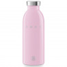 Θερμός SMEG Clima 50's Style WBF01PK, 500 ml, Αεροστεγές κλείσιμο, Διπλό τοίχωμα, Ανοξείδωτο ατσάλι 18/8, Ροζ