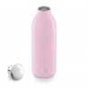 Θερμός SMEG Clima 50's Style WBF01PK, 500 ml, Αεροστεγές κλείσιμο, Διπλό τοίχωμα, Ανοξείδωτο ατσάλι 18/8, Ροζ