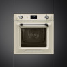 Εντοιχιζόμενος φούρνος Smeg SOP6900TP, 3000 W, 68 λίτρα, Κατηγορία Α, 9 λειτουργίες και 5 επίπεδα ψησίματος, Αυτοκαθαρισμός, Χρονοδιακόπτης, 30-280 °C, Κρεμ