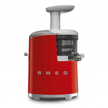 Αποχυμωτής Smeg SJF01RDEU, 150 W, 500 ml, Αντίστροφη περιστροφή, Δοχείο υπολειμμάτων 1,6 λίτρα, Κόκκινος
