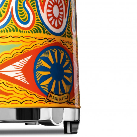 Αποχυμωτής Smeg Dolce & Gabbana SJF01DGEU, 150 W, 500 ml, Αντίστροφη περιστροφή, Δοχείο υπολειμμάτων 1,6 λίτρα, Πολύχρωμος