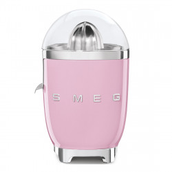 Ηλεκτρική αποχυμωτική μηχανή Smeg CJF11PKEU, 70 W, Σύστημα αποφυγής στάγδην, Αντιολισθητική βάση, Ροζ