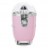 Ηλεκτρική αποχυμωτική μηχανή Smeg CJF11PKEU, 70 W, Σύστημα αποφυγής στάγδην, Αντιολισθητική βάση, Ροζ