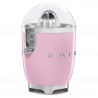 Ηλεκτρική αποχυμωτική μηχανή Smeg CJF11PKEU, 70 W, Σύστημα αποφυγής στάγδην, Αντιολισθητική βάση, Ροζ