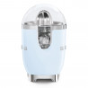 Ηλεκτρική αποχυμωτική μηχανή Smeg CJF11PBEU, 70 W, Σύστημα αποφυγής στάγδην, Αντιολισθητική βάση, Παστέλ μπλε