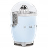 Ηλεκτρική αποχυμωτική μηχανή Smeg CJF11PBEU, 70 W, Σύστημα αποφυγής στάγδην, Αντιολισθητική βάση, Παστέλ μπλε