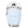 Ηλεκτρική αποχυμωτική μηχανή Smeg CJF11PBEU, 70 W, Σύστημα αποφυγής στάγδην, Αντιολισθητική βάση, Παστέλ μπλε