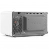 Φούρνος μικροκυμάτων με γκριλ 4 σε 1 SMEG Collezione MOC01WHMEU, 1900 W, 29 λίτρα, 18 προγράμματα, Ομαλό κλείσιμο, Ηχητική ειδοποίηση, Οθόνη LCD, Λευκό ματ