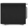 Φούρνος μικροκυμάτων με γκριλ 4 σε 1 SMEG Collezione MOC01BLMEU, 1900 W, 29 λίτρα, 18 προγράμματα, Ομαλό κλείσιμο, Ηχητική ειδοποίηση, Οθόνη LCD, Μαύρο ματ