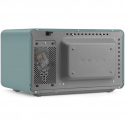 Φούρνος μικροκυμάτων με γκριλ 4 σε 1 SMEG Collezione MOC01EGMEU, 1900 W, 29 λίτρα, 18 προγράμματα, Ομαλό κλείσιμο, Ηχητική ειδοποίηση, Οθόνη LCD, Πράσινος
