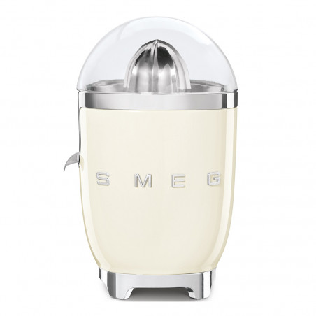 Ηλεκτρική αποχυμωτής εσπεριδοειδών Smeg CJF11CREU, 70 W, Σύστημα αποφυγής στάγδην, Αντιολισθητική βάση, Κρεμ