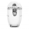 Ηλεκτρική αποχυμωτής εσπεριδοειδών Smeg CJF11WHEU, 70 W, Σύστημα αποφυγής στάγδην, Αντιολισθητική βάση, Λευκό